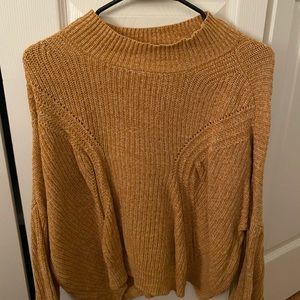 Pacsun Mustard Turtleneck